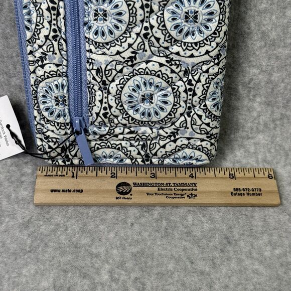 Vera Bradley RFID Turnlock Wallet "Sketched Medallion" Pattern Accordion Style - Picture 8 of 9